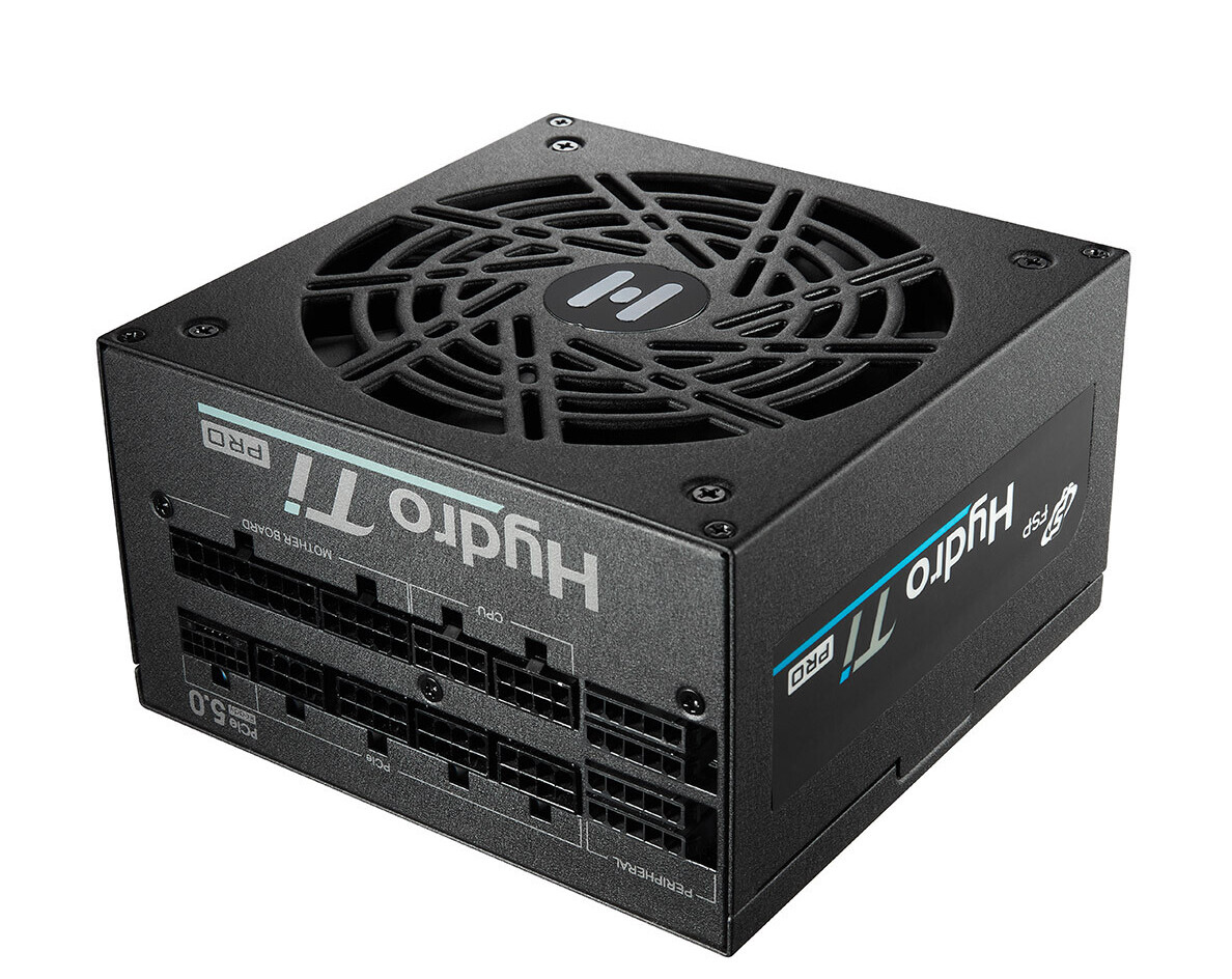 The HYDRO Ti Pro Series 80 Plus Titanium ATX 3.0 Power Supplies have been launched by FSP.