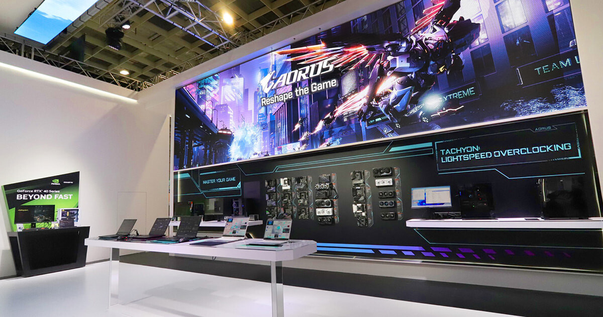 At Computex, Gigabyte exhibited servers for AI/HPC and data centers.
