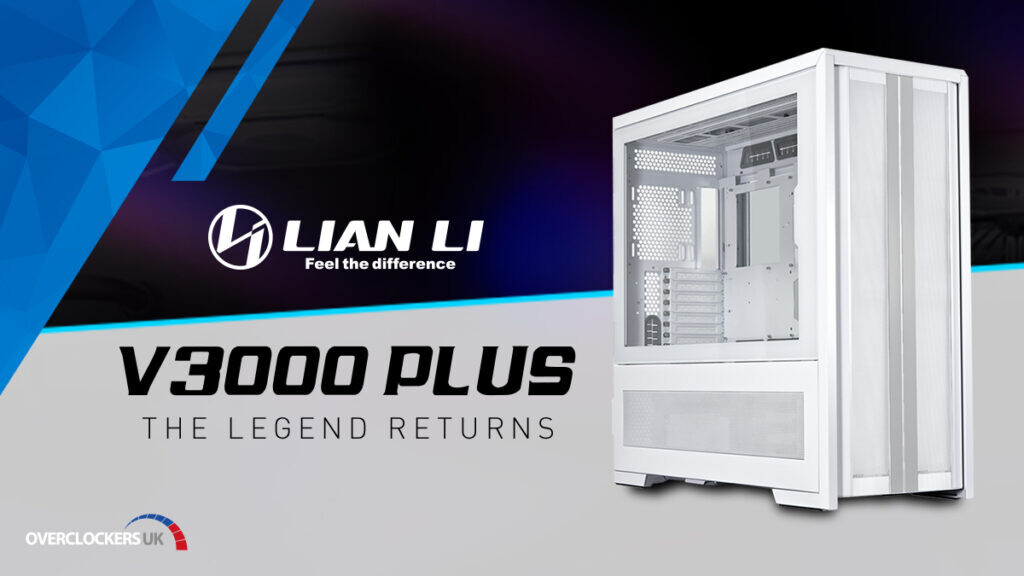 The V3000 PLUS White GGF Edition Case has been released by LIAN LI.
