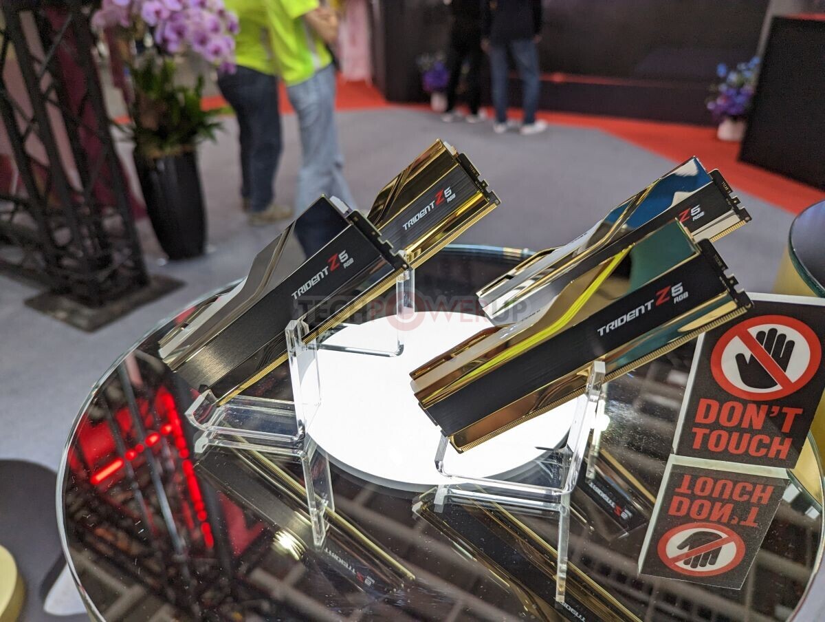 At Computex, G.Skill presents 24GB DIMMs of DDR5-8800.