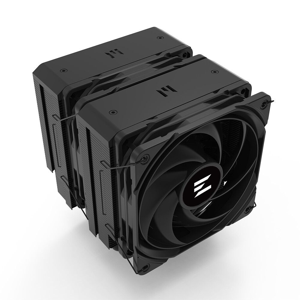 ZALMAN introduces the CNPS14X Duo Black CPU Cooler, which can handle thermal loads of up to 270W.