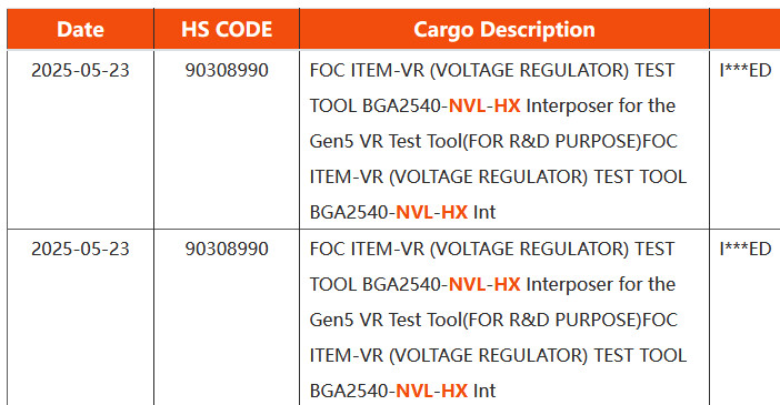 The new BGA2540 package debuts with the Intel 